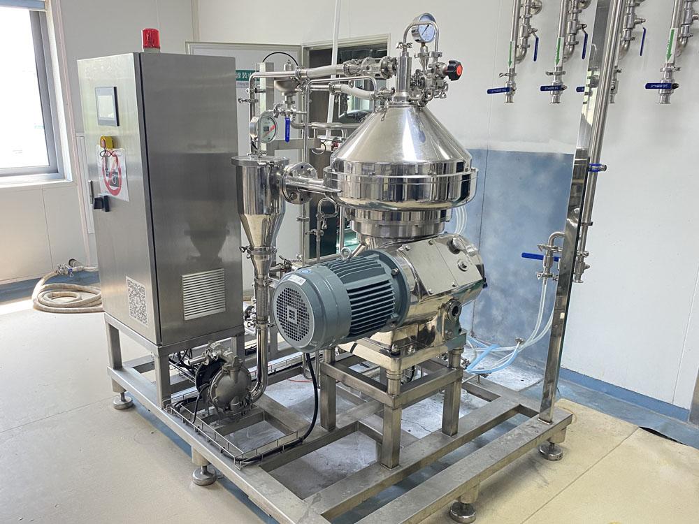 1000L-2000L/Hr Disk Centrifugal Craft Beer Separator